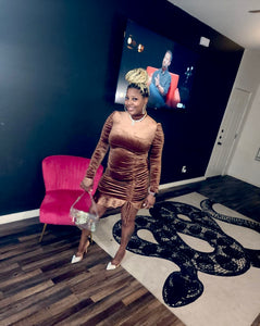 Velvet Baddie Dress