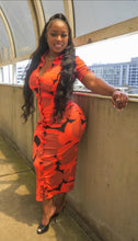 Load image into Gallery viewer, Georgia Peach Midi Dress
