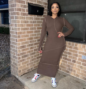 Catiya Hoodie Dress