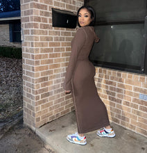 Load image into Gallery viewer, Catiya Hoodie Dress
