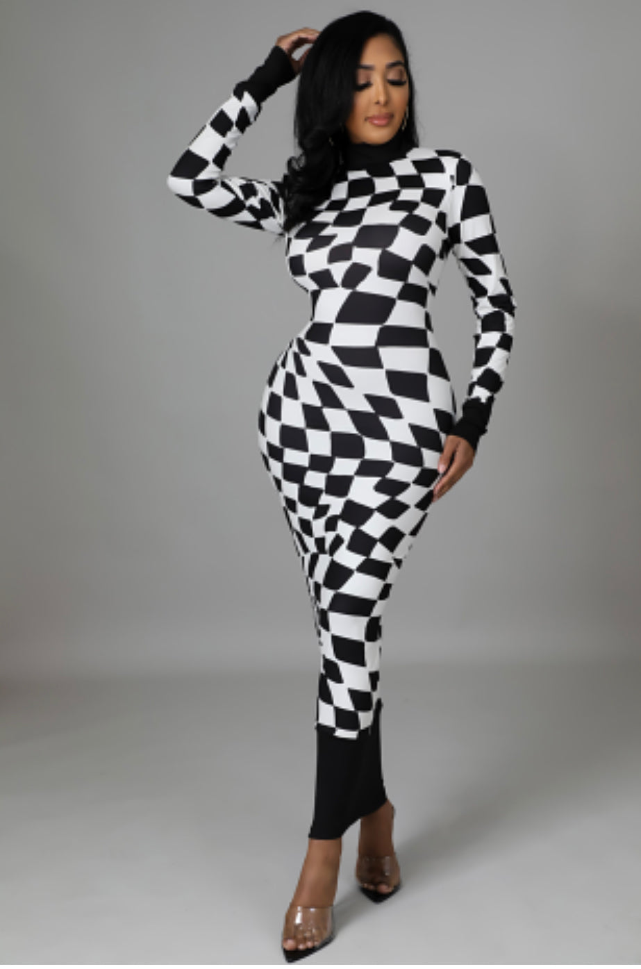 Checkmate Boo Dress