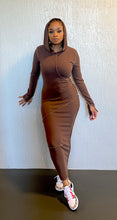 Load image into Gallery viewer, Catiya Hoodie Dress
